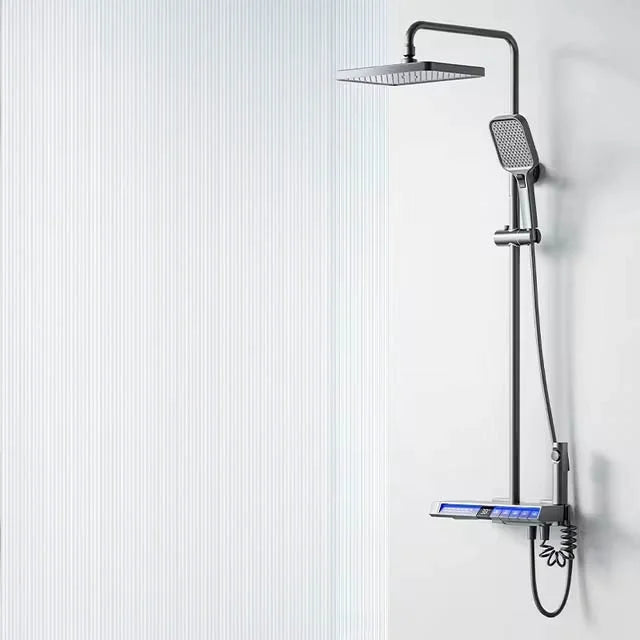 Shower System with Digital Display