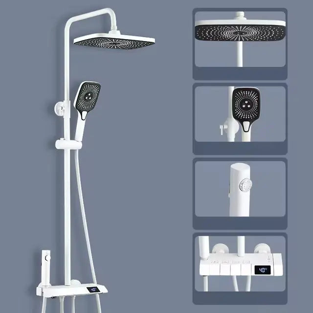 Shower System with Digital Display