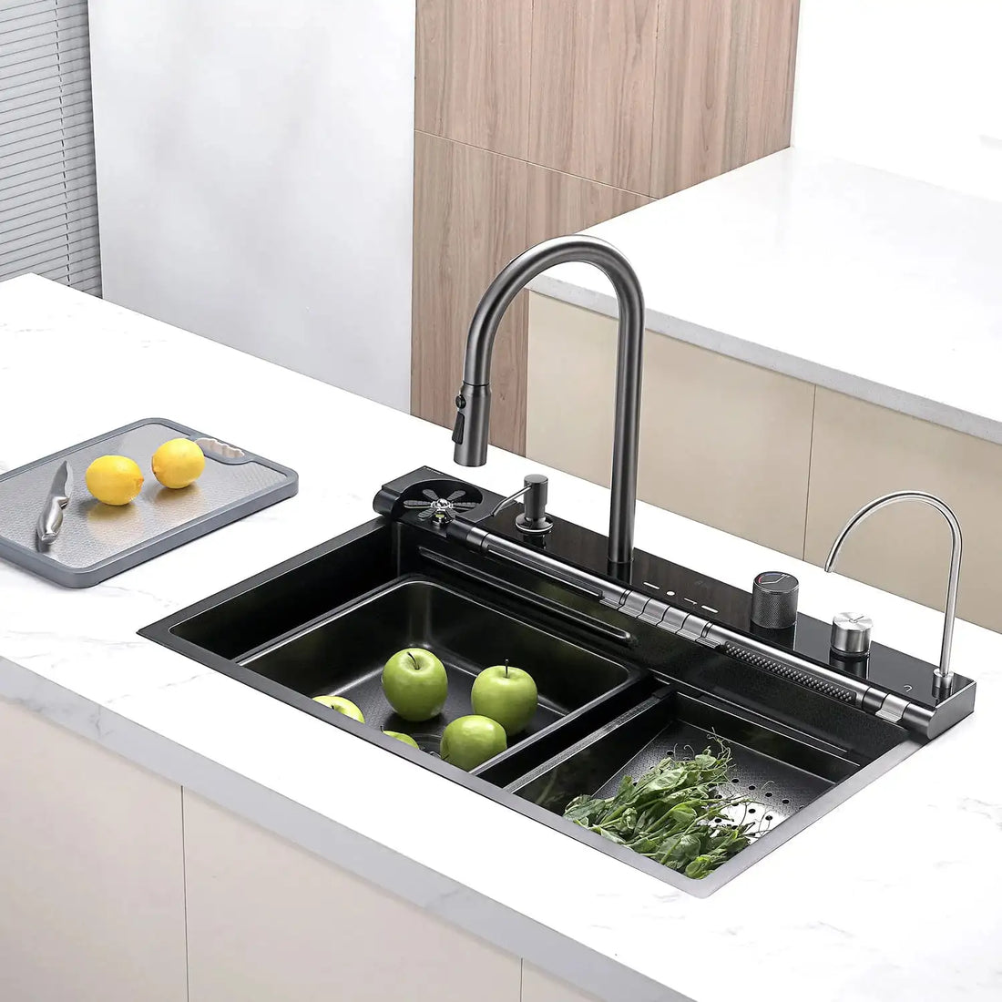 Kitchen Sink Faucet Temperature Digital Display