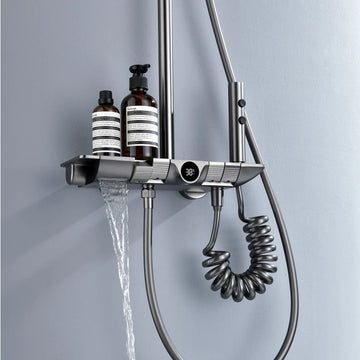 Shower System with Digital Display