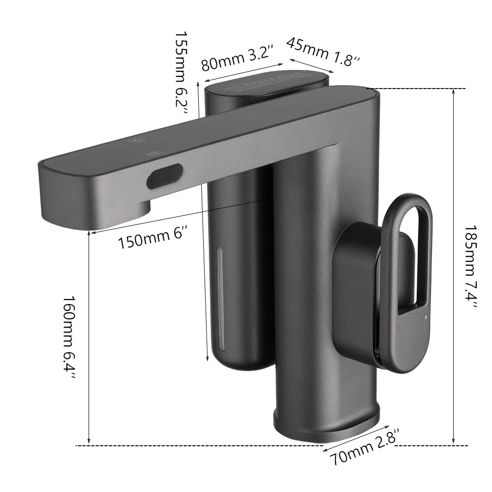 Automatic Sensor Faucet Lavabory BF05 with Soap Dispenser