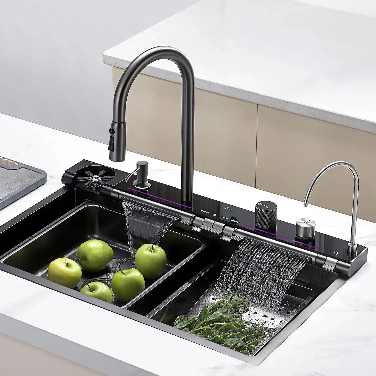 Kitchen Sink Faucet Temperature Digital Display