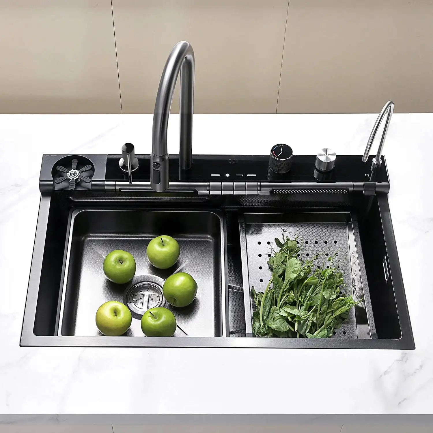 Kitchen Sink Faucet Temperature Digital Display