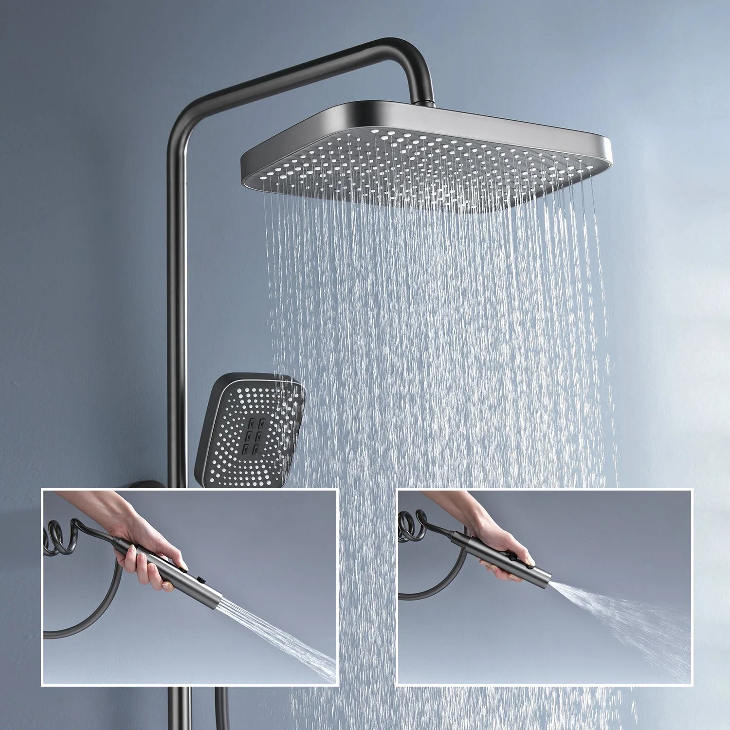 Shower System with Digital Display